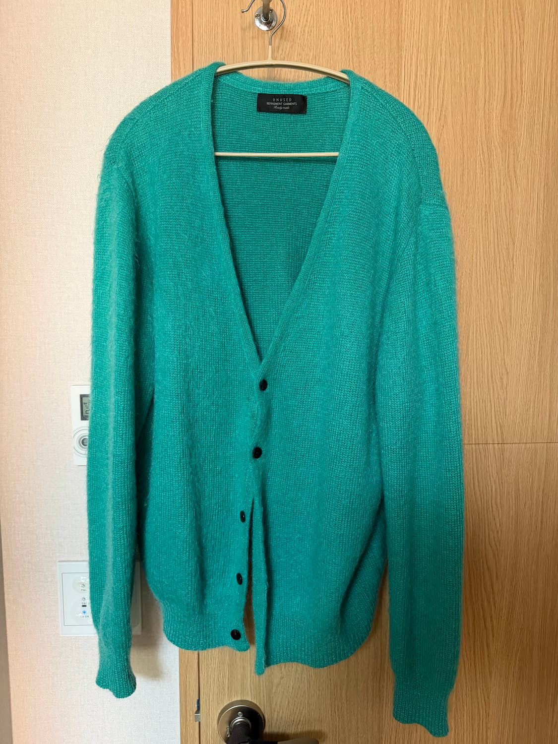 언유즈드 모헤어 가디건 상품이미지4