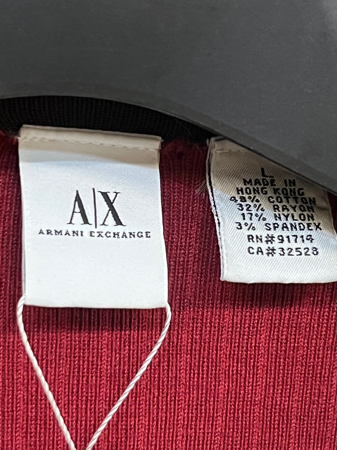 아르마니 익스체인지 브이넥 니트 상품이미지4