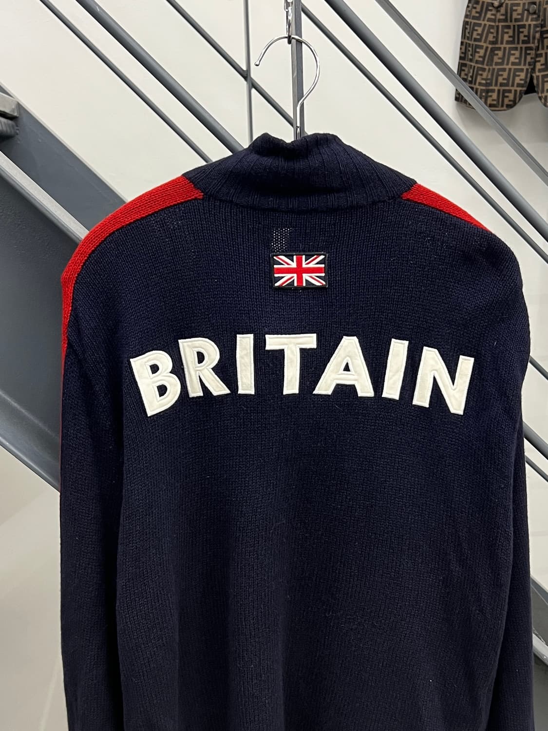 폴로랄프로렌 램스울 브리튼 빅포니 니트집업 상품이미지4