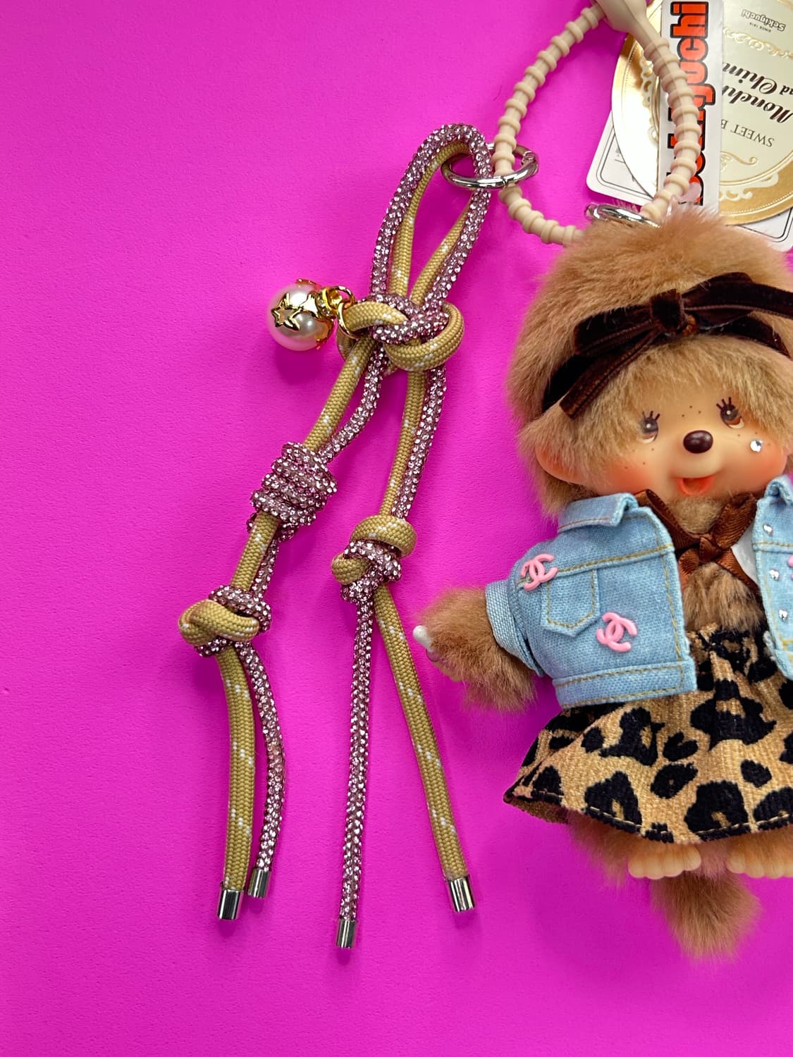 (36)정품몬치치💘 호피 패턴 원피스 상품이미지3