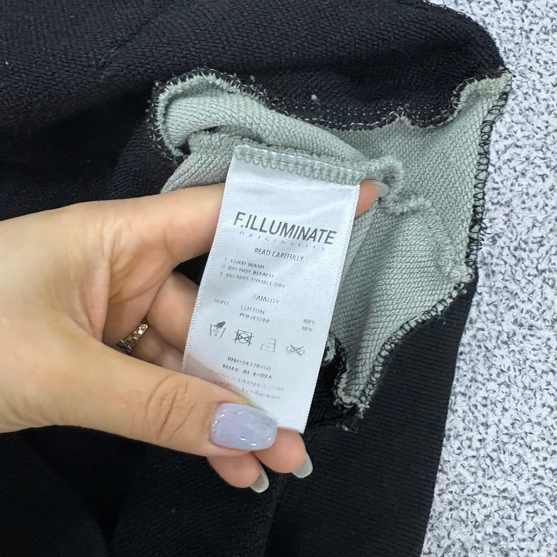 M 필루미네이트 후드티 오버핏 후디 0312J 상품이미지4