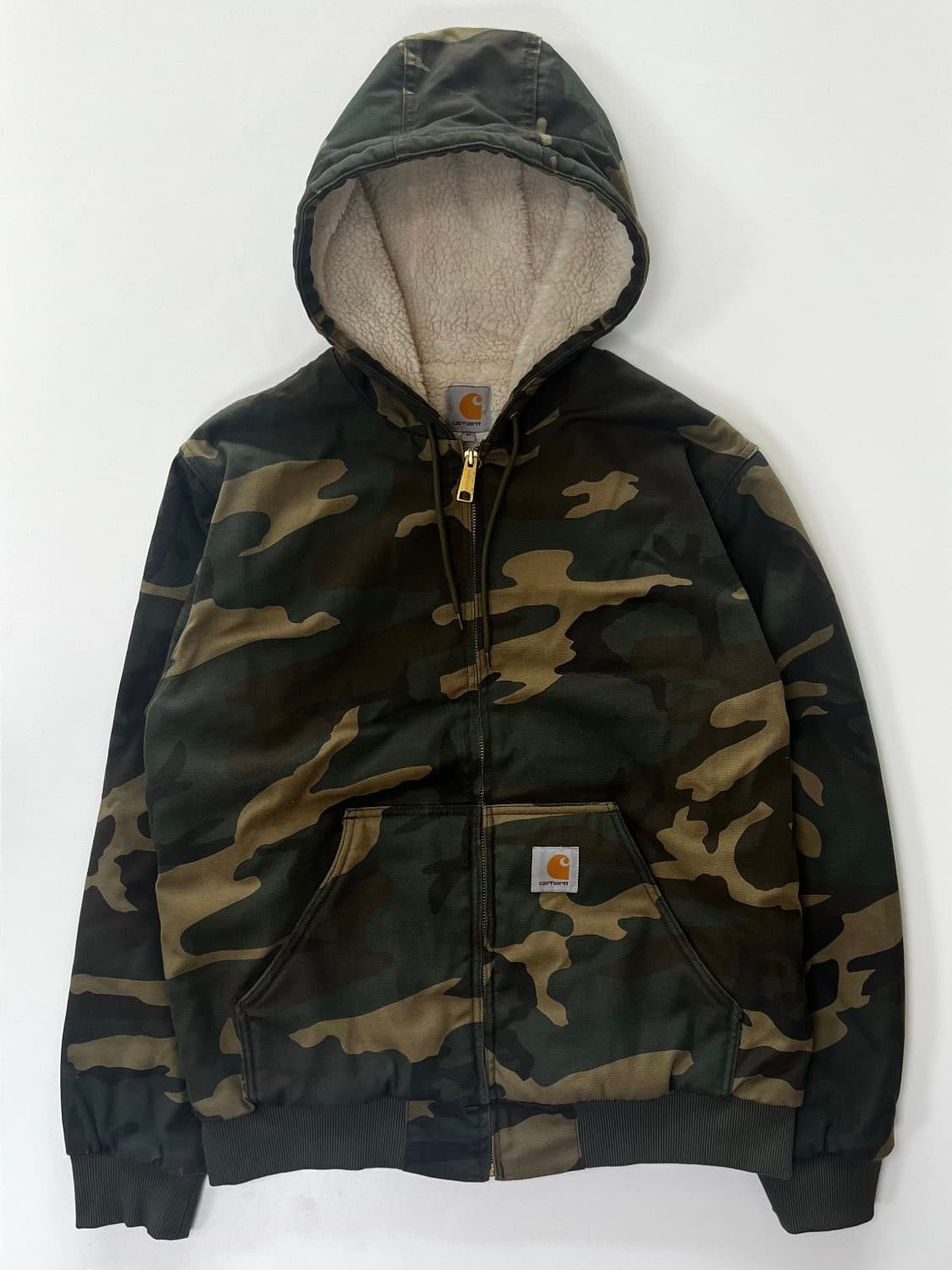 파일 라인드 액티브 자켓 카모 상품이미지1