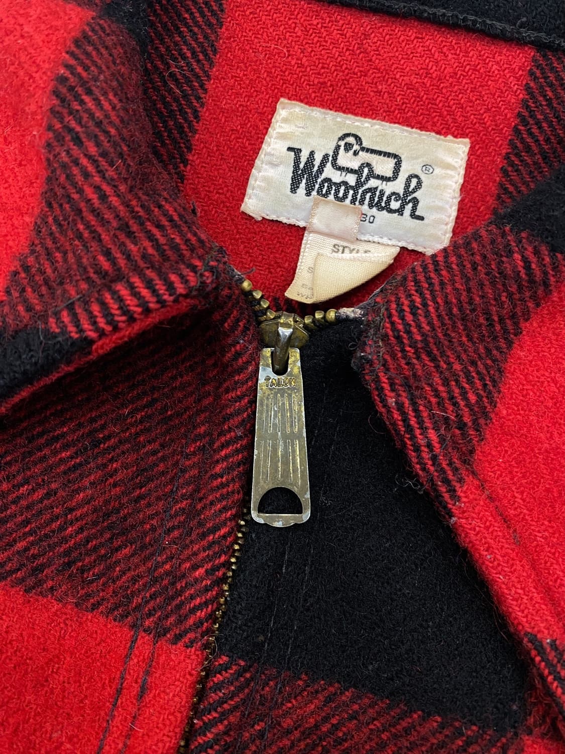 70's 울리치 버팔로 체크 크루저 자켓 상품이미지6