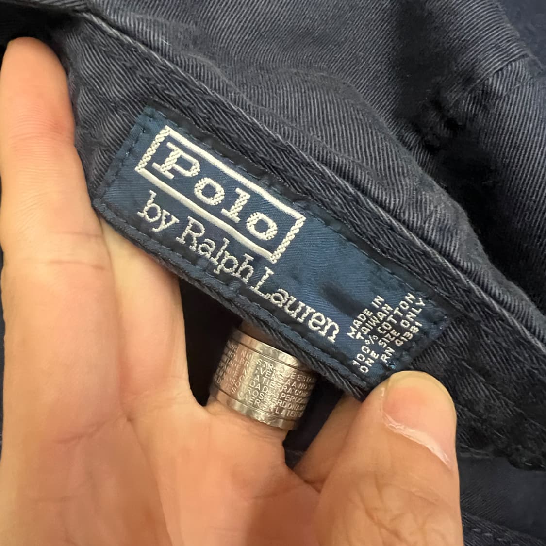 폴로 랄프로렌 네이비 볼캡 모자 상품이미지4