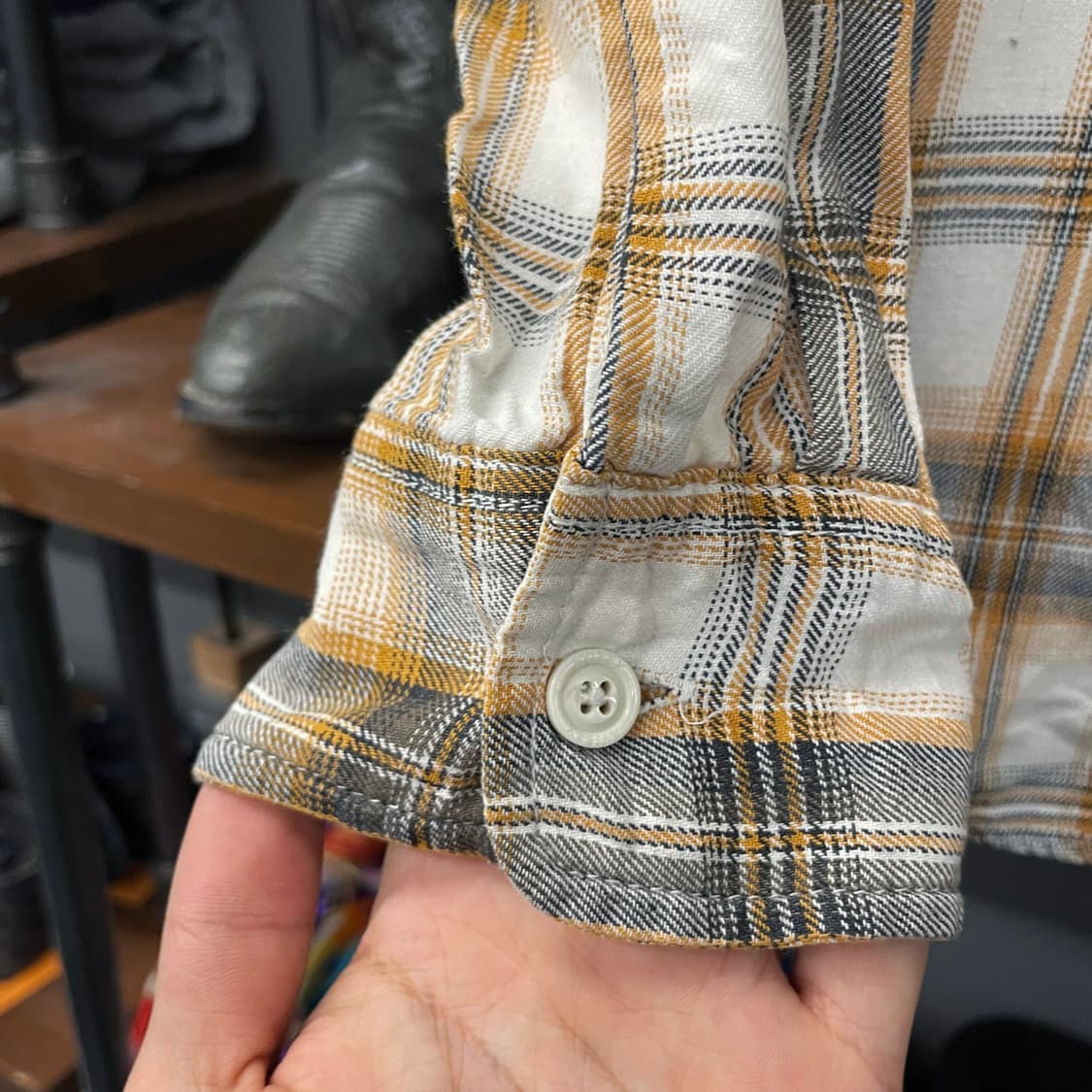 아비렉스 아메리칸 클래식 체크 포켓 셔츠 N209 상품이미지6