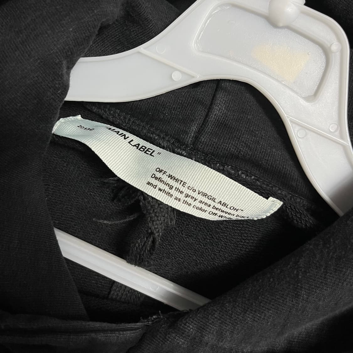 오프화이트 OFF-WHITE 후드 블랙 L 상품이미지2