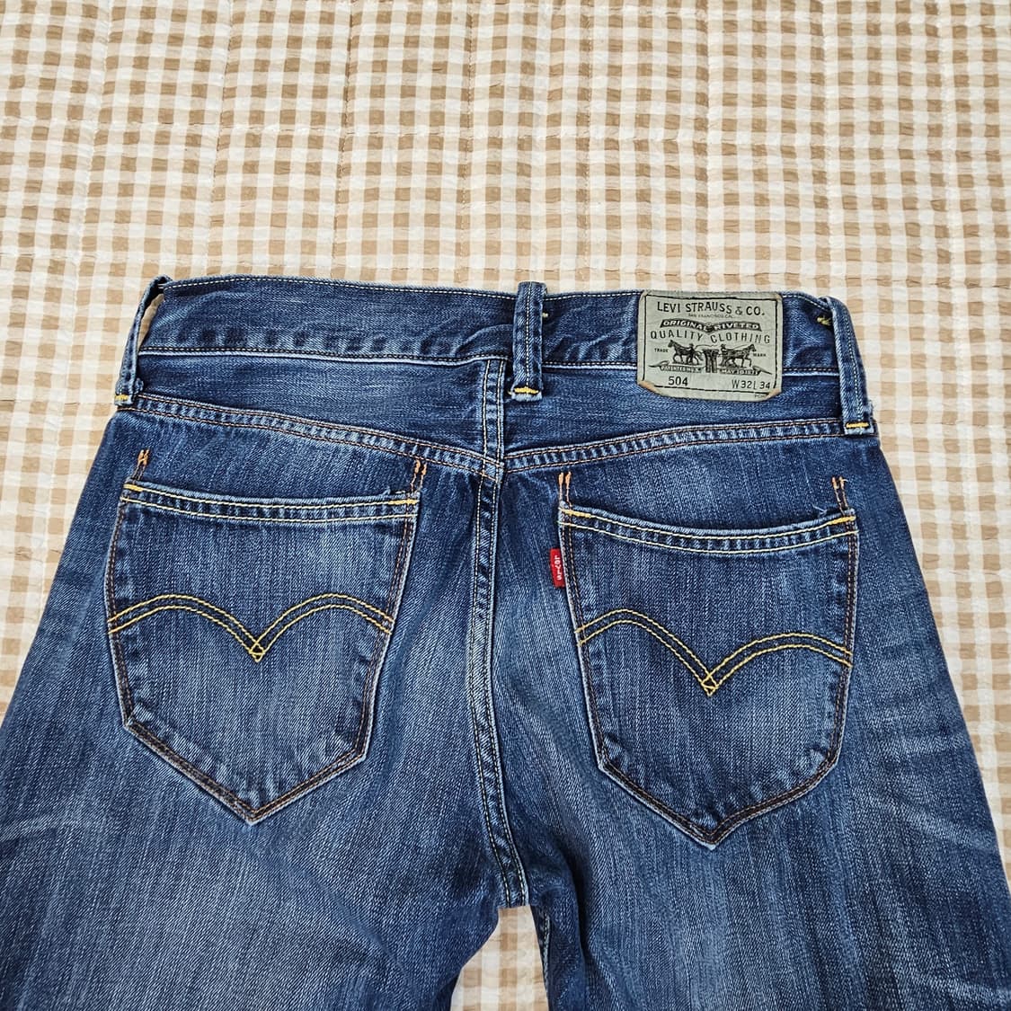 리바이스 504 데님 청바지 남자32 상품이미지5