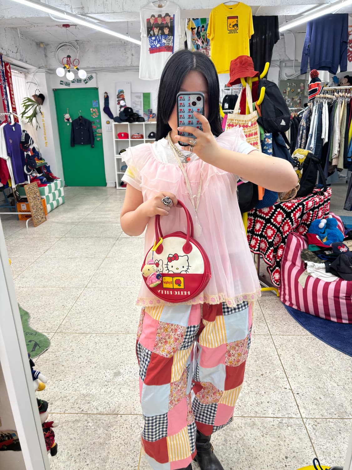 00s Vintage Circle Hello Kitty 상품이미지9