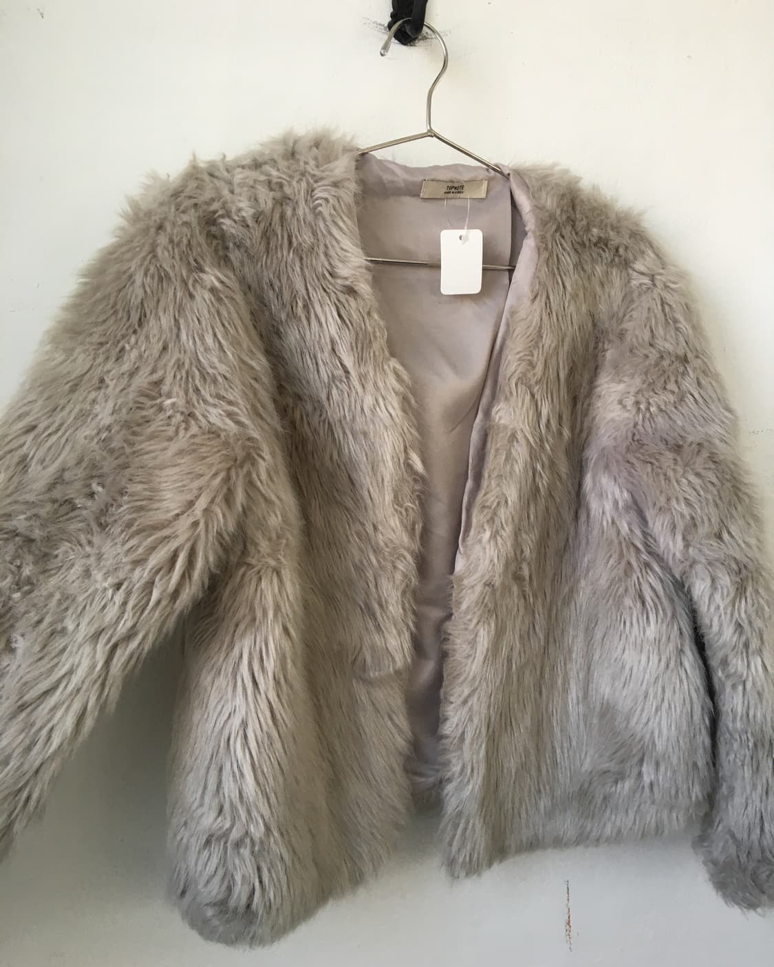 Fake fur open jacket 상품이미지4