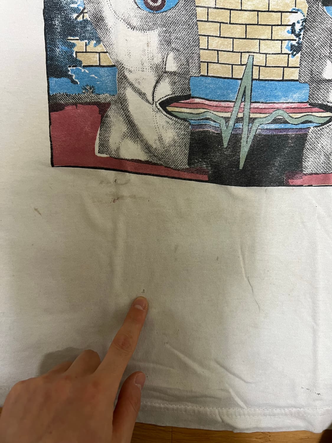 핑크플로이드 투어티셔츠 상품이미지3