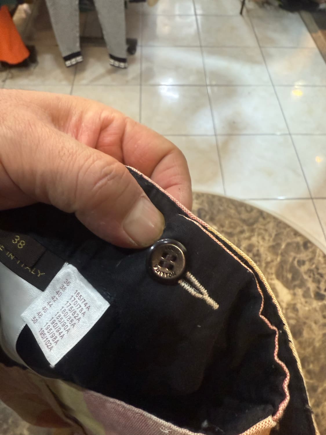 38/30 정품 루이비통 다미에 바지 팝니다 상품이미지6