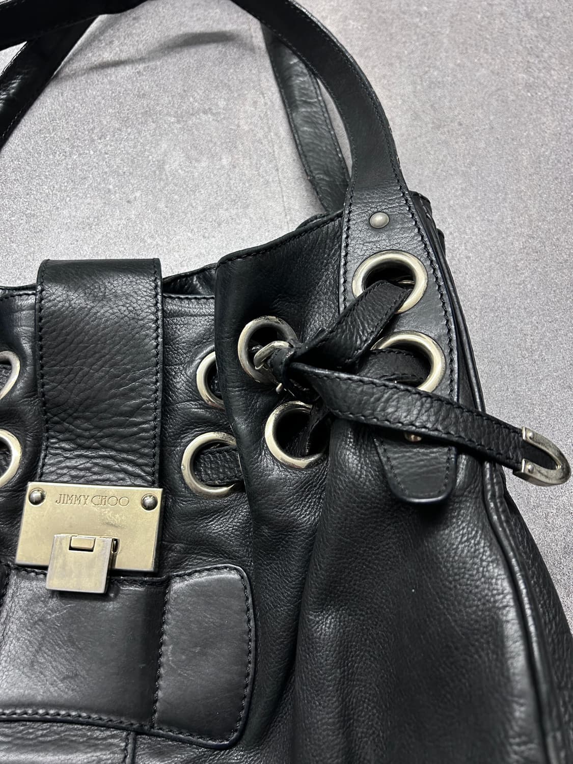 지미추 아일렛 레더 링 백 상품이미지3