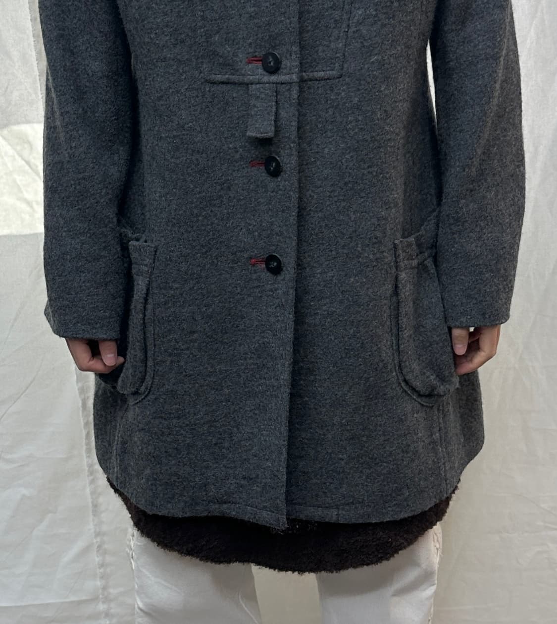 teresa van buren 울 코트 상품이미지5