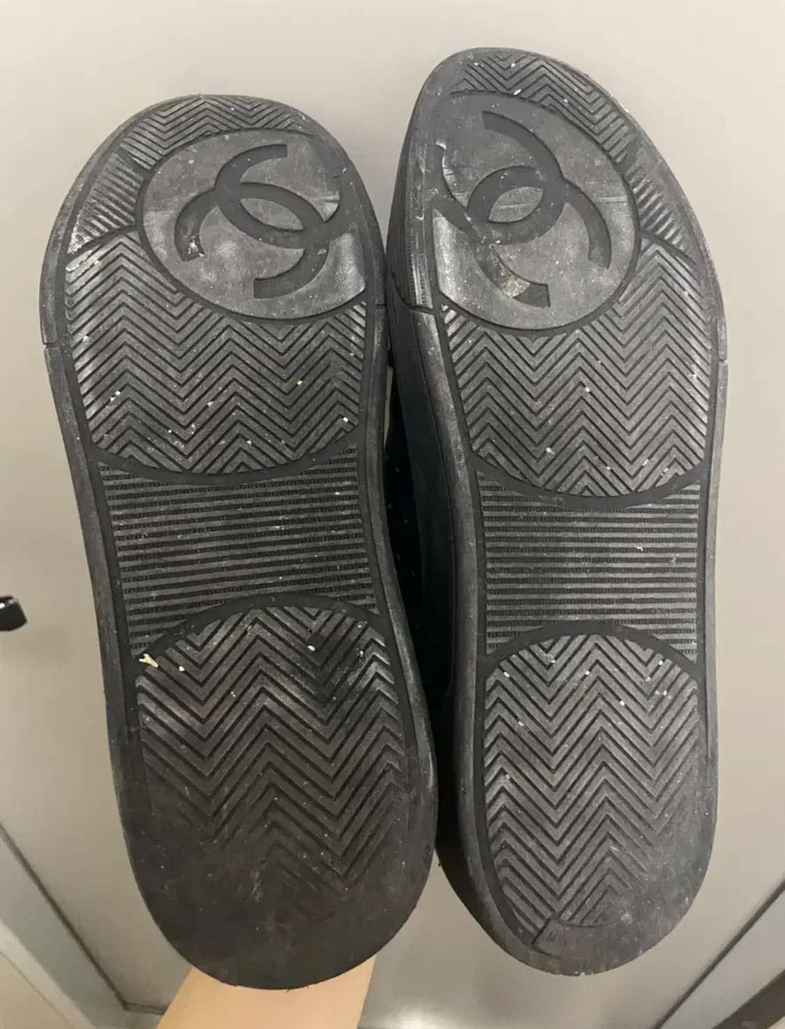 샤넬 에어포스 스니커즈 샤포스 블랙 상품이미지2