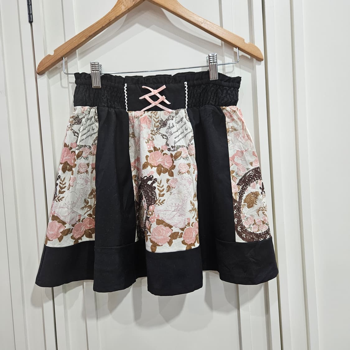 앙크루즈(Ank Rouge) 초코로즈 프린트 스커트 상품이미지1