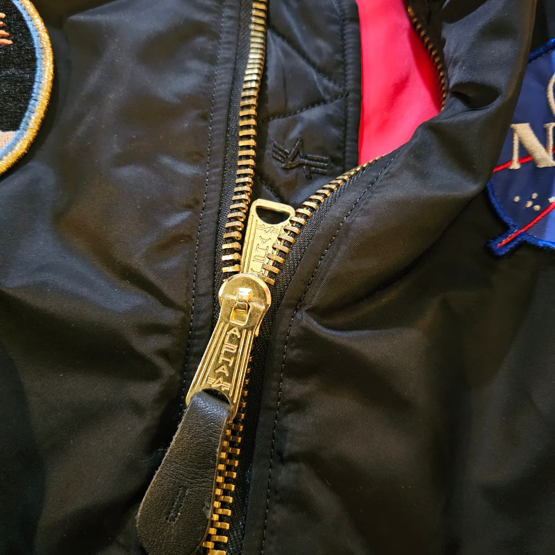 Xl 알파인더스트리 아돌포 ma1 자켓 블랙 상품이미지6