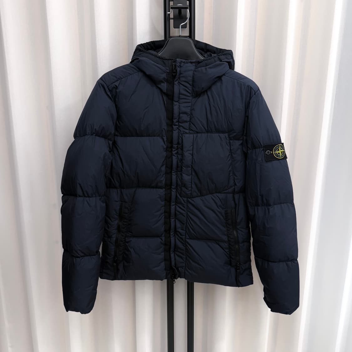 [M] 스톤아일랜드 크링클랩스 후드 패딩 상품이미지1