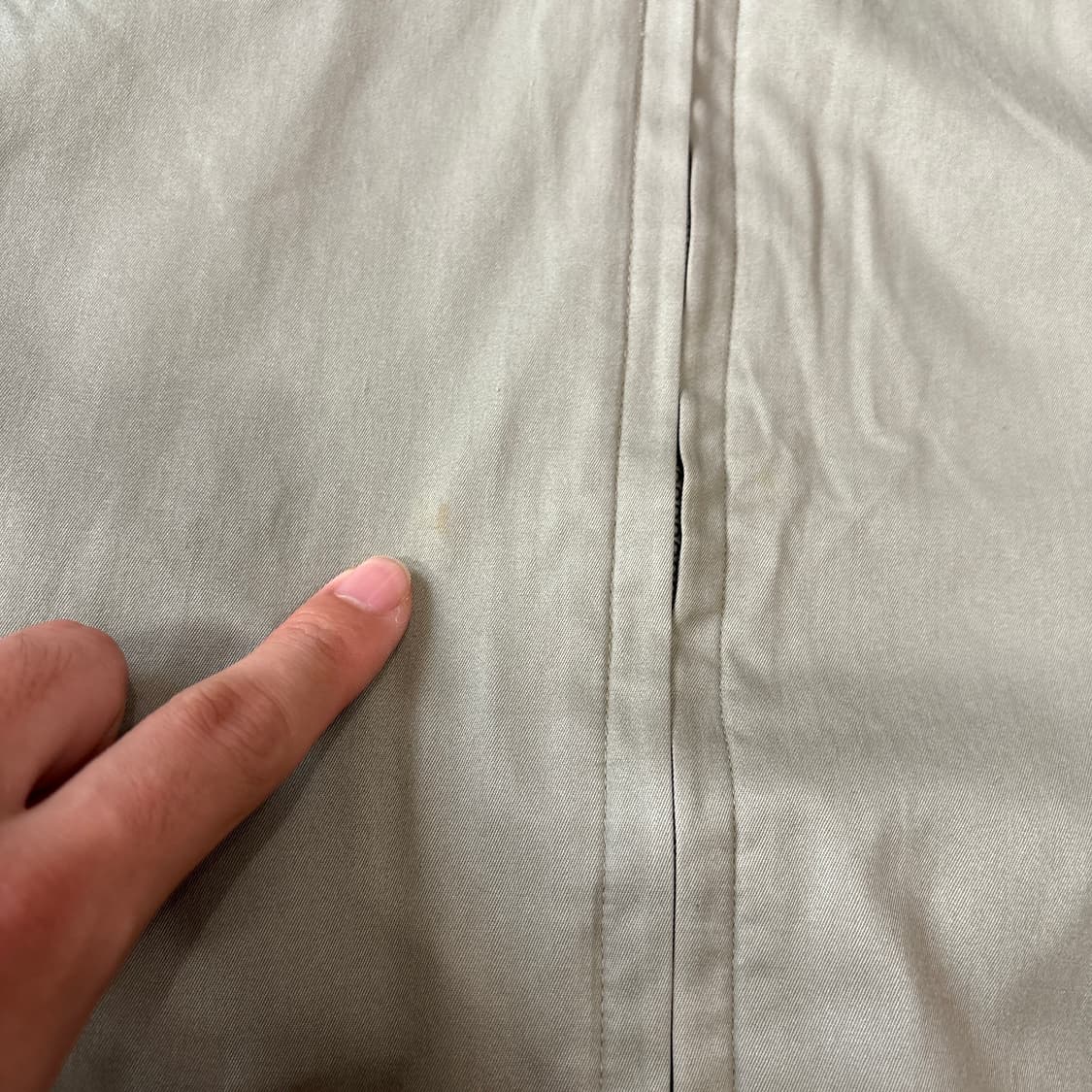라코스테 그레이 , 레드 체크 양면 블루종 자켓 상품이미지7