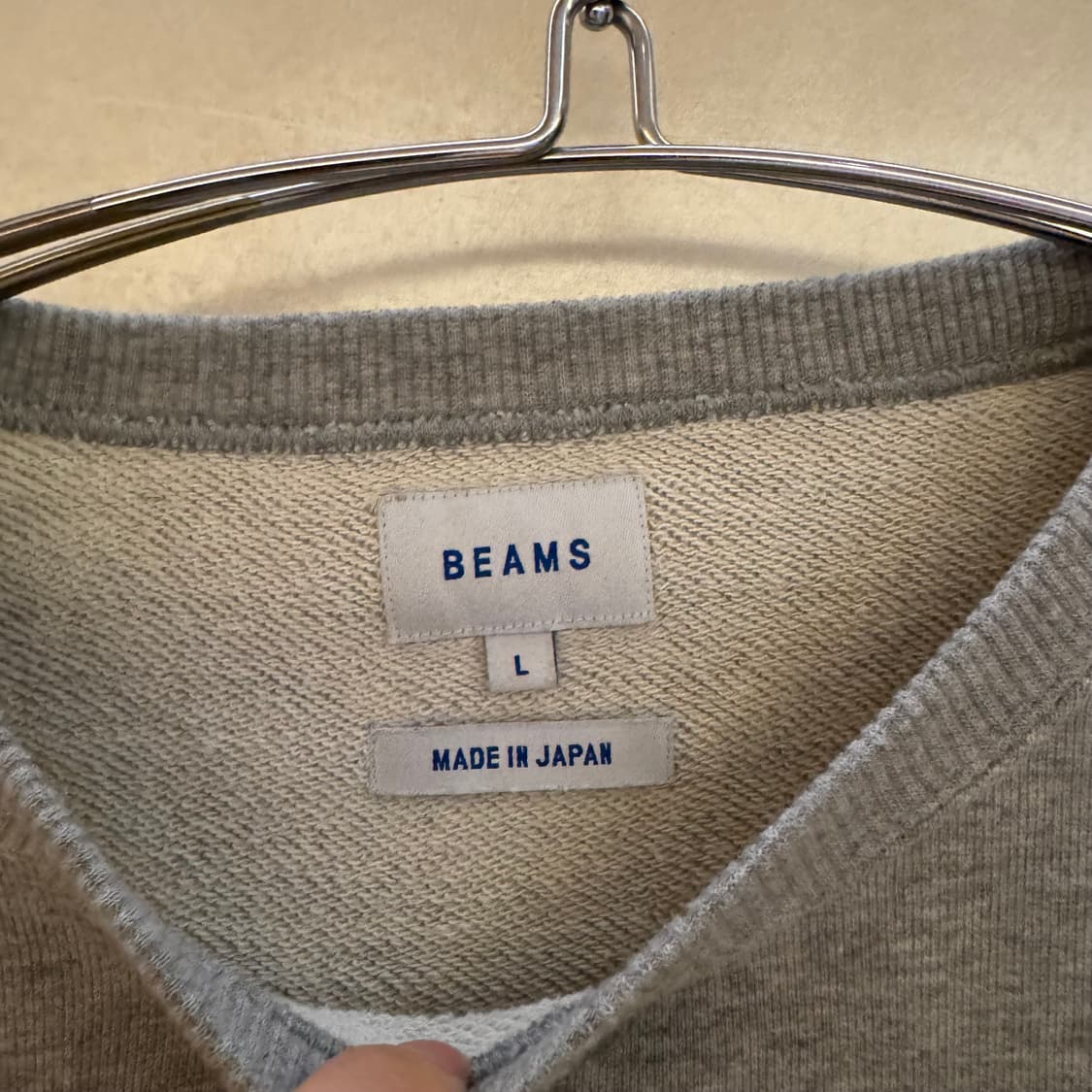 빔즈 BEAMS 스웻 맨투맨 L 상품이미지2