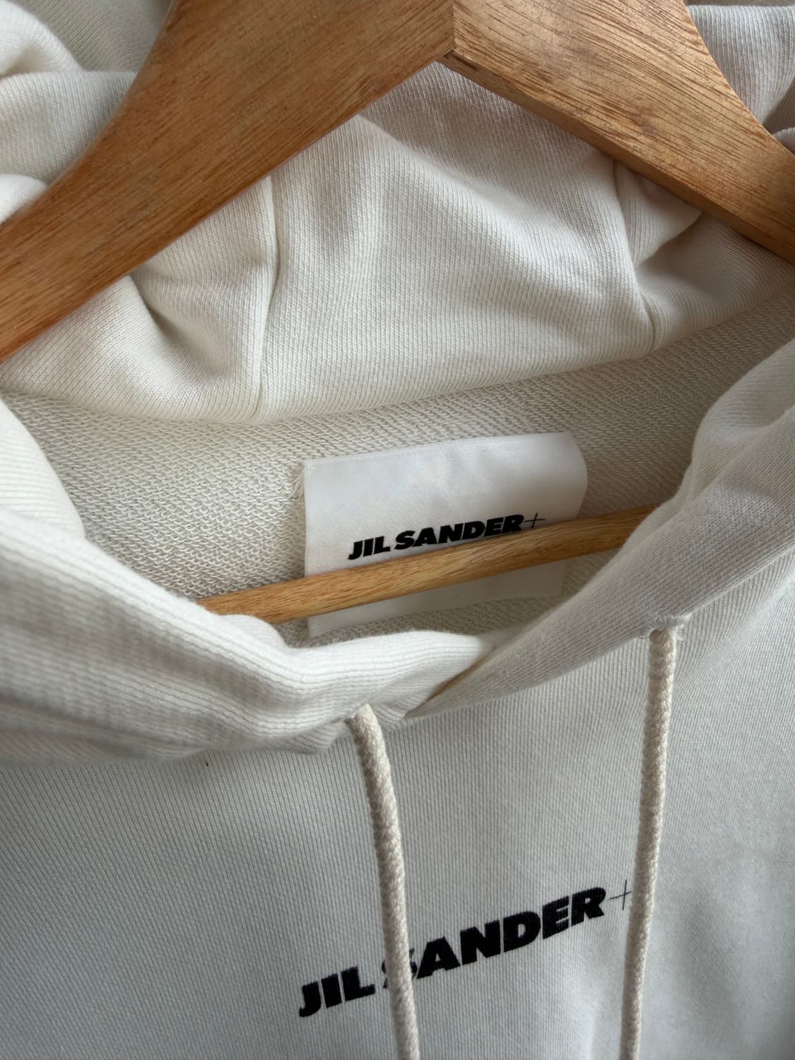 L/ 질샌더 로고프린팅 오버 후드티 상품이미지6