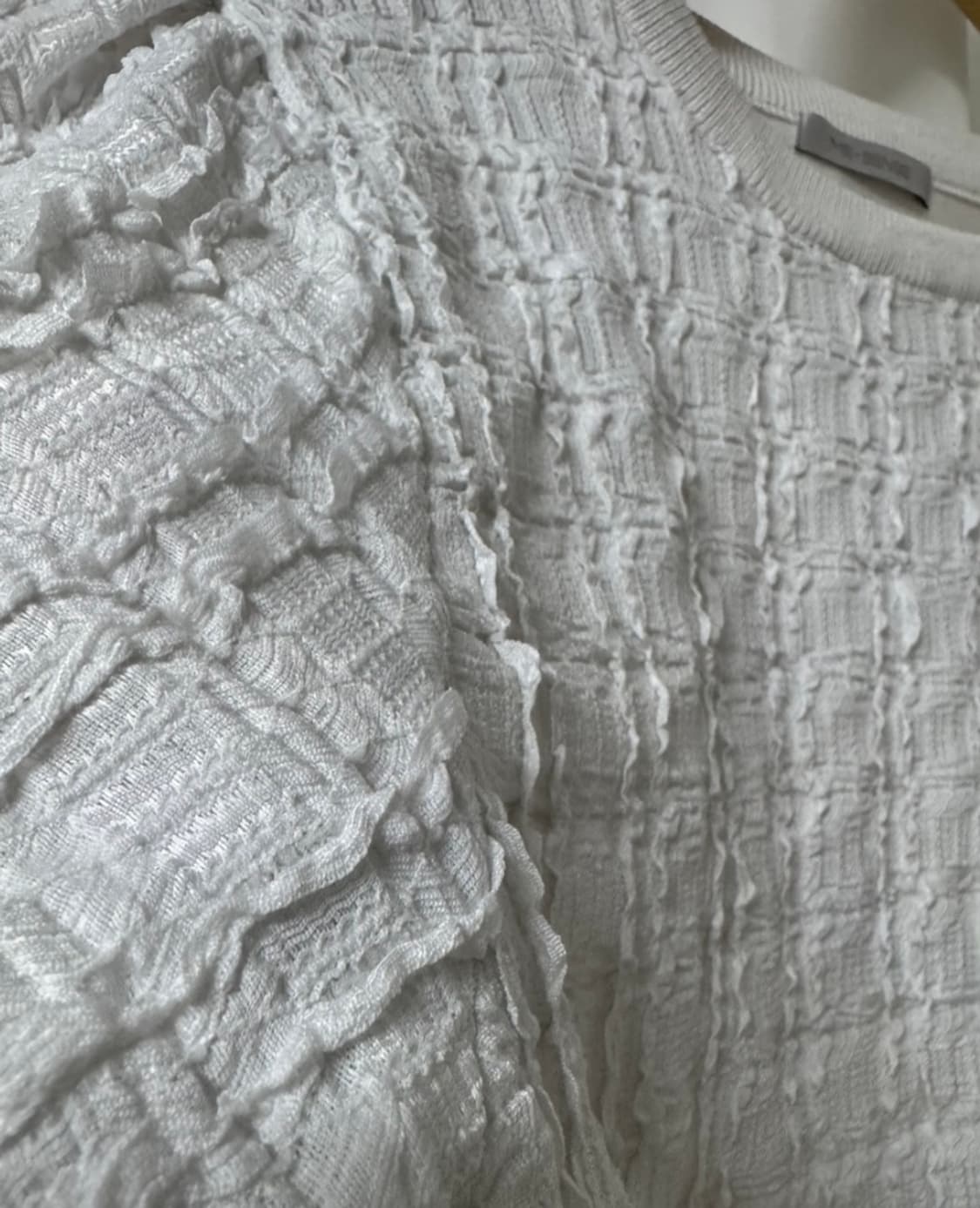 ME:SENSE 미센스 엠보 블라우스 상품이미지5