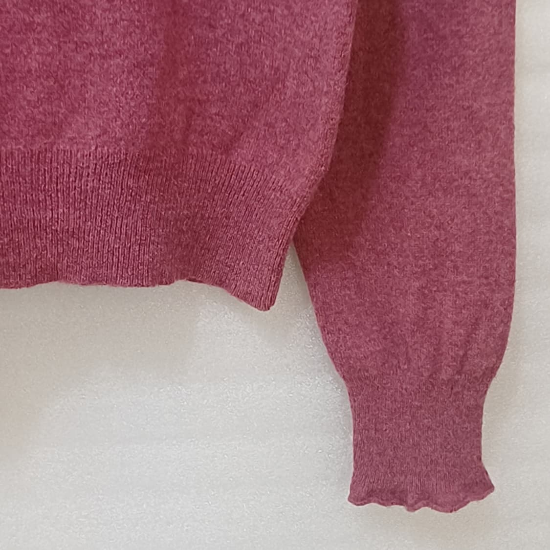 바나나리퍼블릭 울 캐시미어 브이넥 니트 여성 L 약간얇음 사랑봉봉 상품이미지4