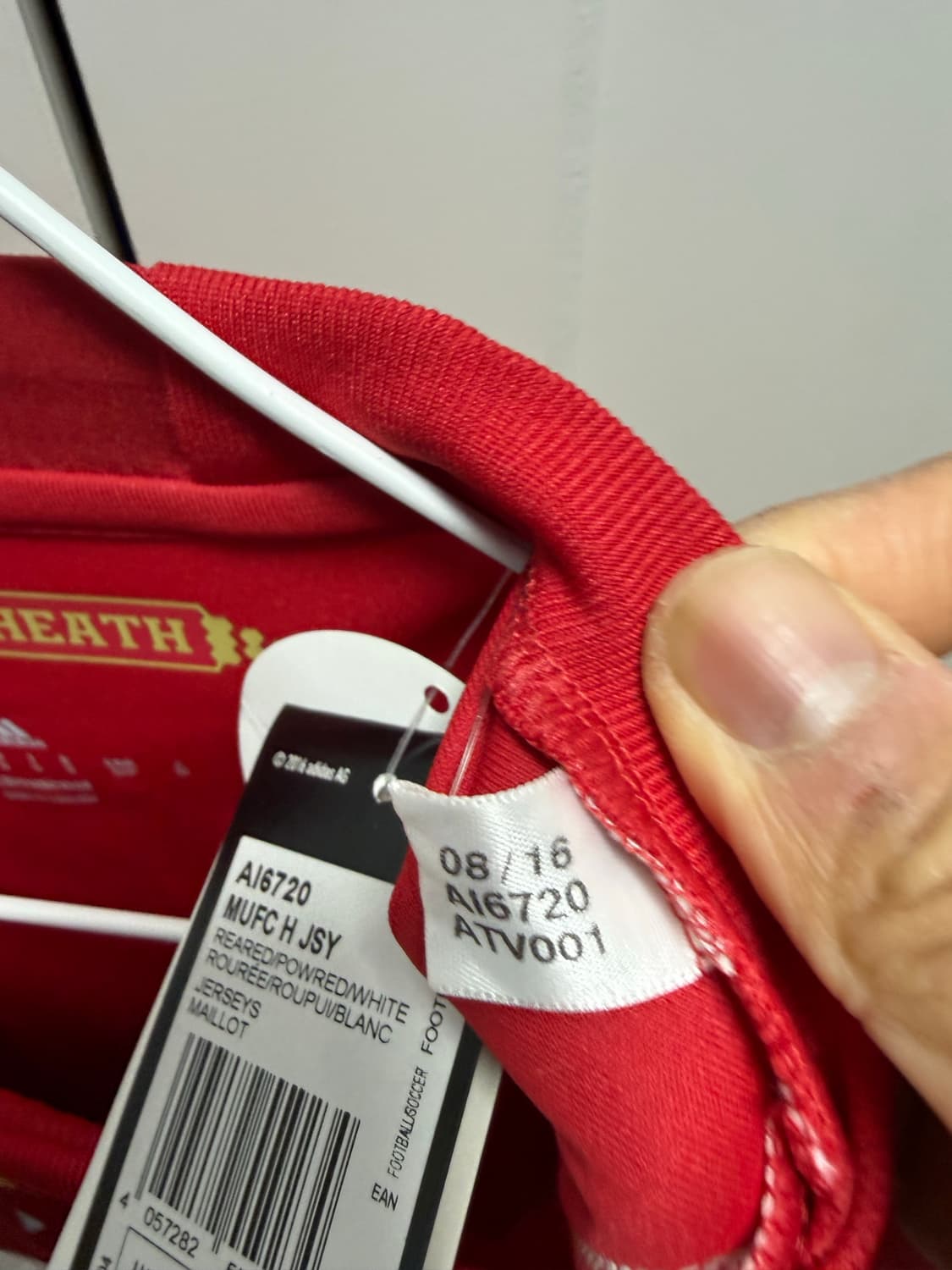 15/16 맨유 미키타리안 유니폼 상품이미지4