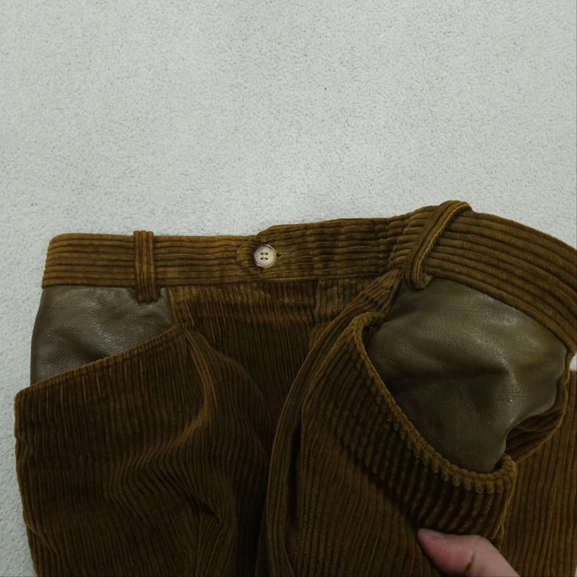 80s 에르메스 코듀로이 팬츠 Made in France 상품이미지7