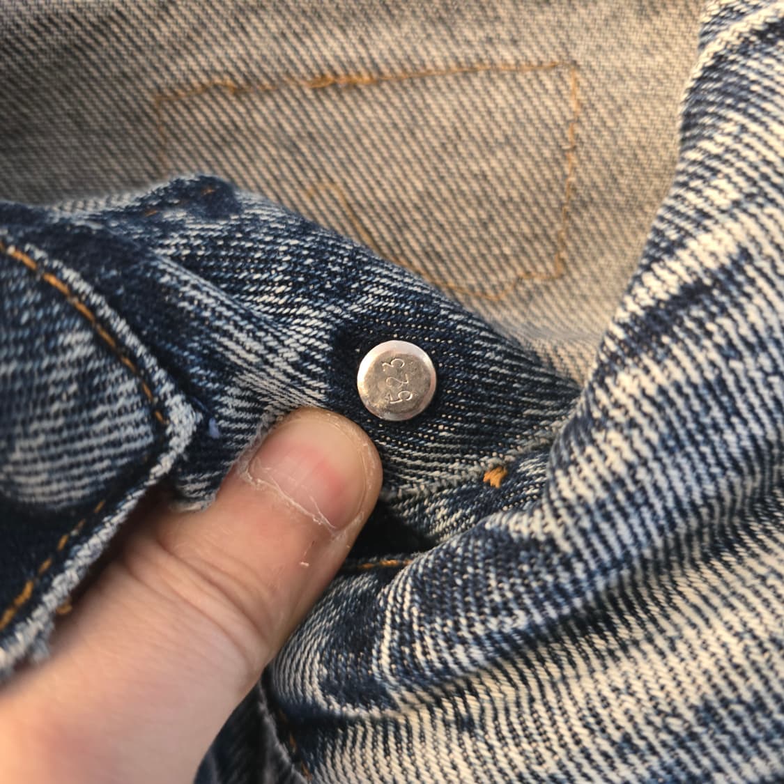 리바이스 Levi’s 데님 자켓 애시드 워시 빈티지 상품이미지6