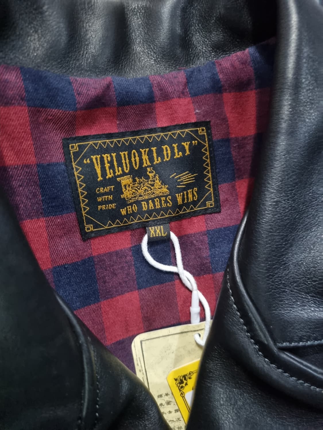 Veluokldly 부코 j24 소가죽 d포켓 더블라이더 자켓 2xl 상품이미지6