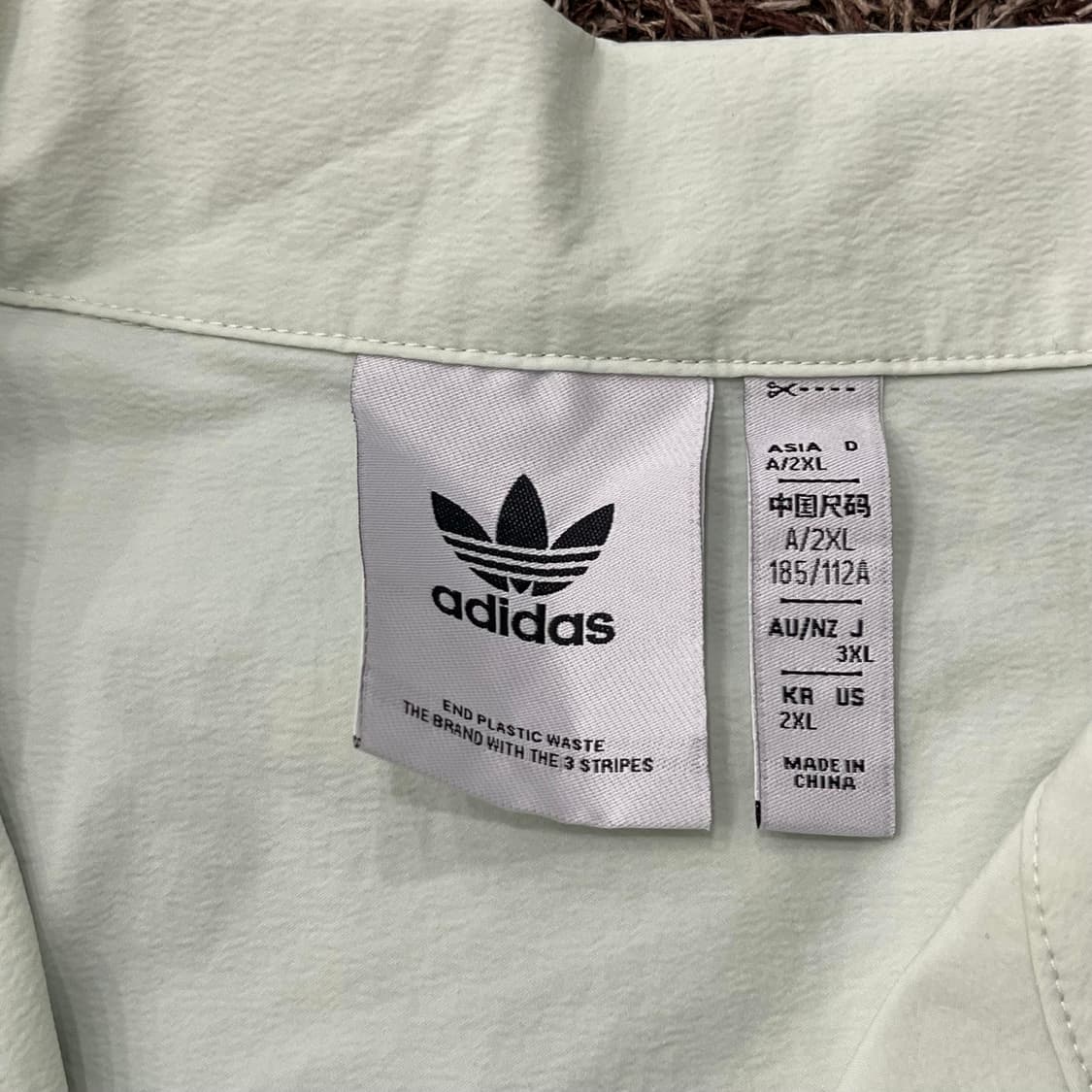 2XL 아디다스 나일론 반팔 셔츠 상품이미지5