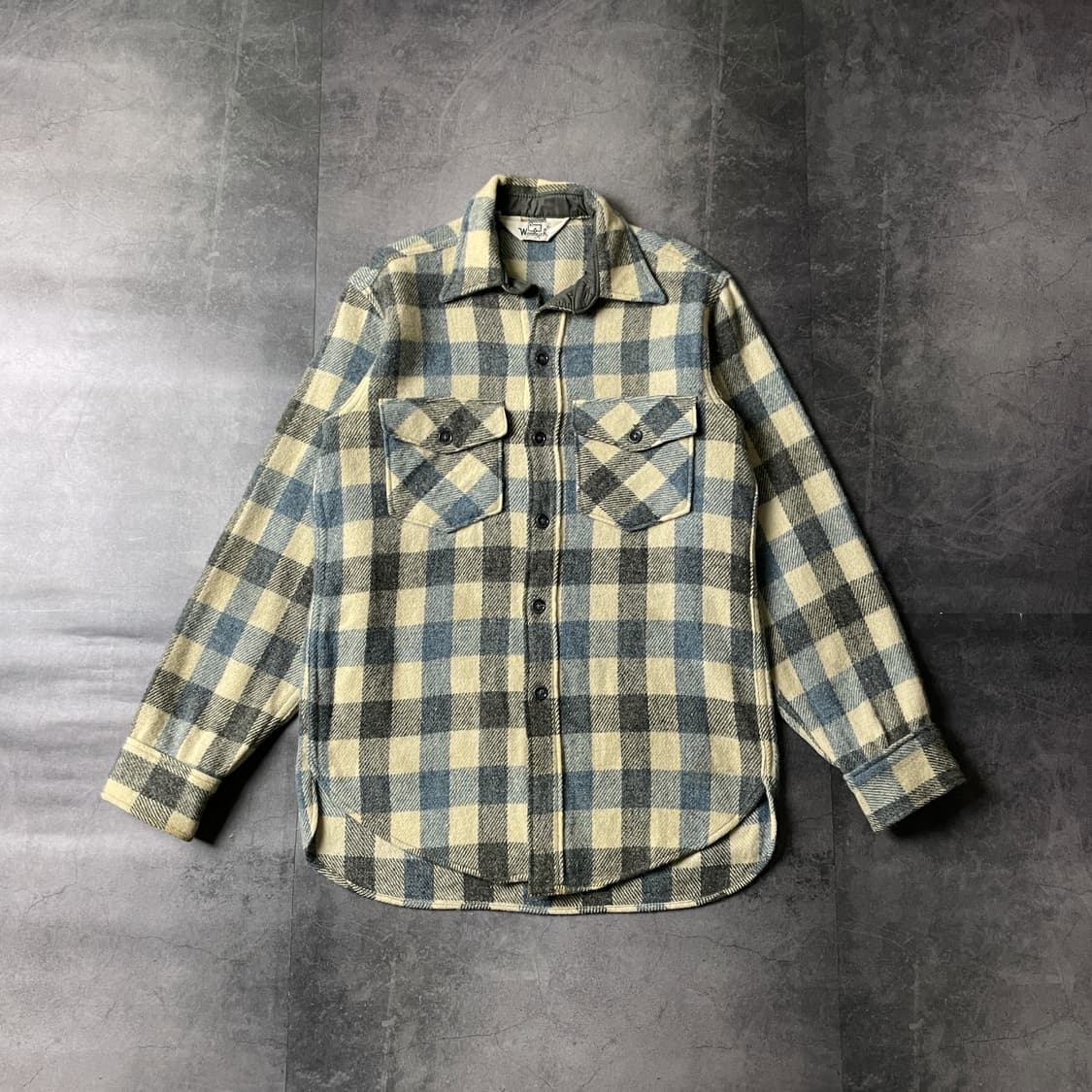 WOOLRICH 울리치 빈티지 체크패턴 플란넬 울셔츠 A00341 상품이미지1