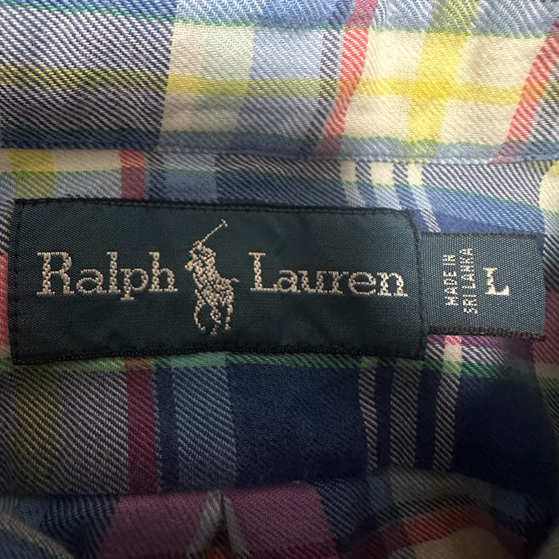 POLO RALPH LAUREN check shirt 상품이미지3