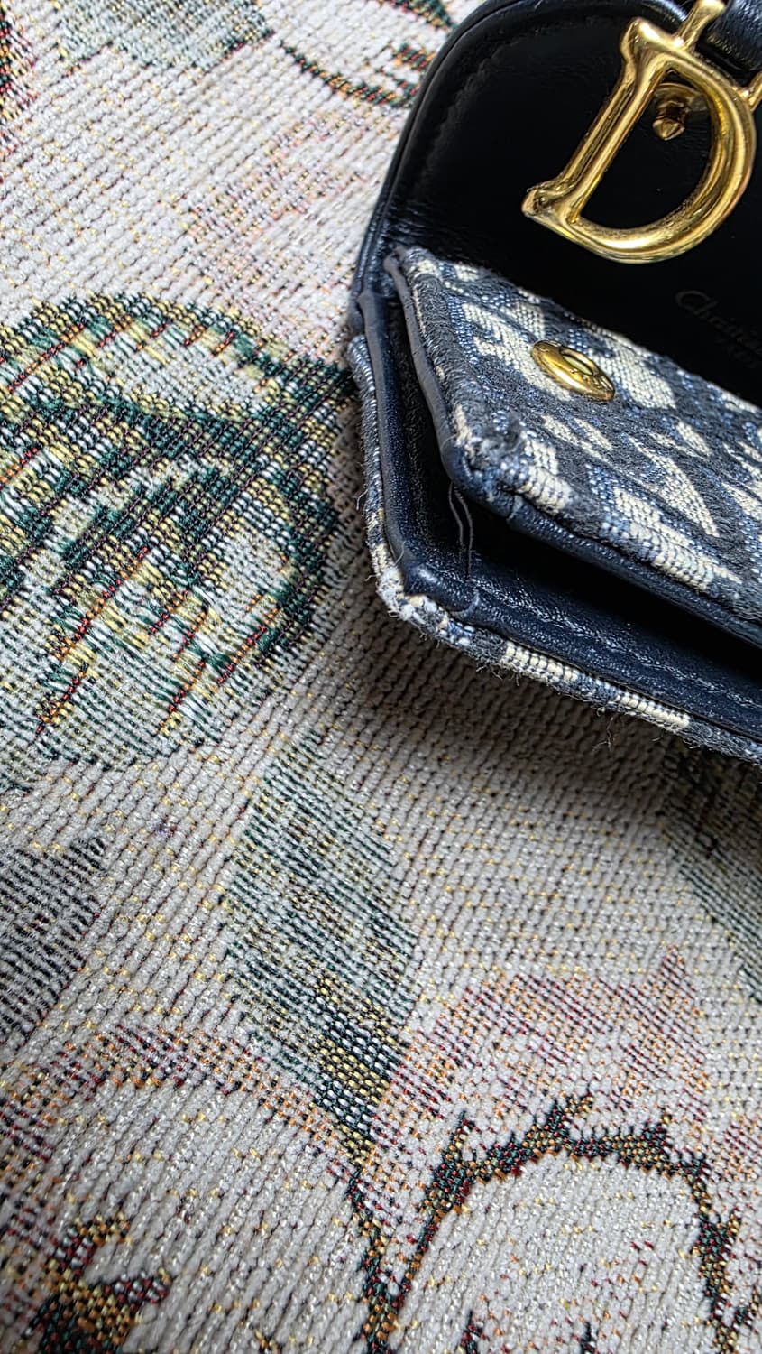 디올 오블리크 새들 카드지갑 상품이미지4