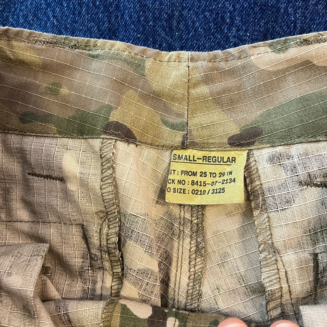 미군 오리지널 ocp 멀티캠 전투복 상품이미지3