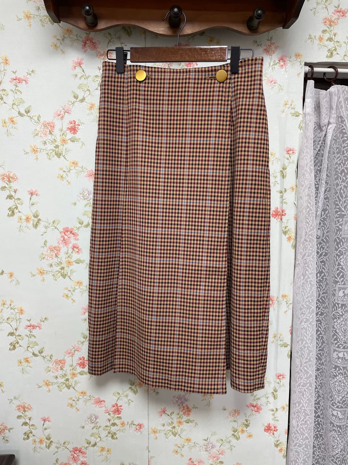 체크 스커트팬츠 상품이미지1