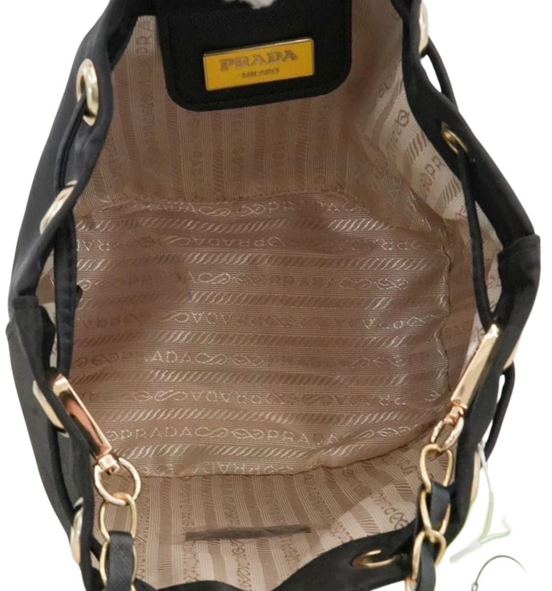 프라다뷰티 복조리 백 & 체인 세트 블랙  상품이미지8