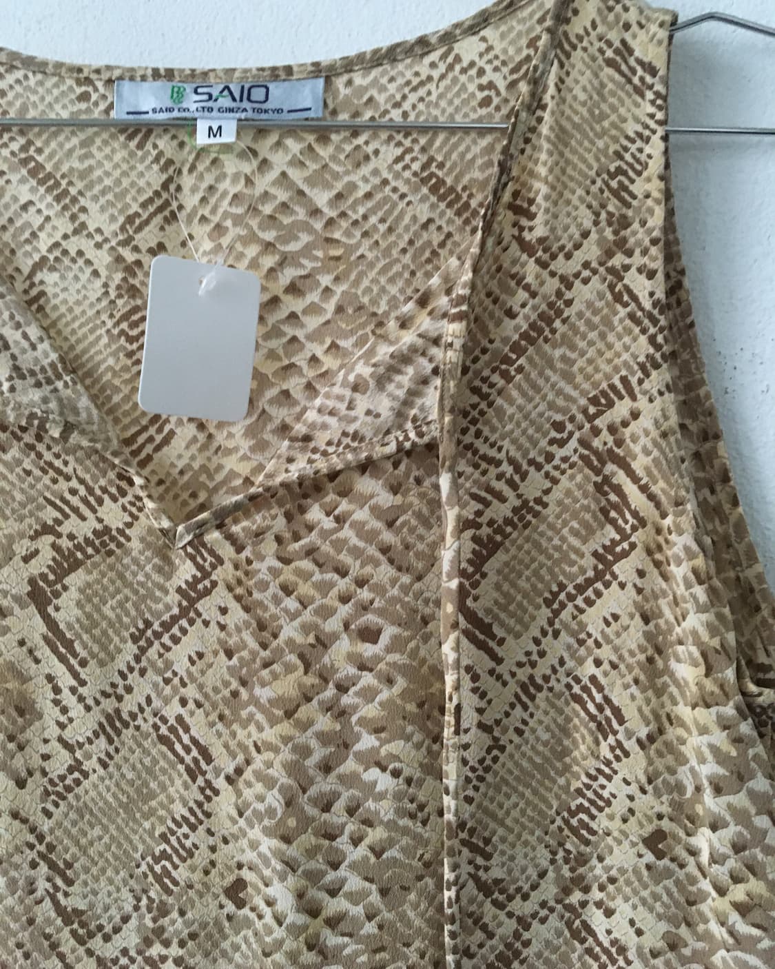 Python pattern sleeveless 상품이미지3