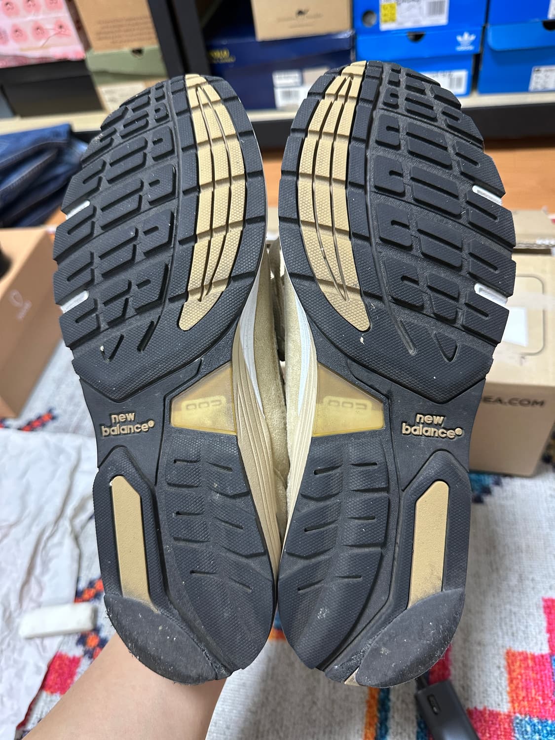 (260) 뉴발란스 992 탄 8D 상품이미지7