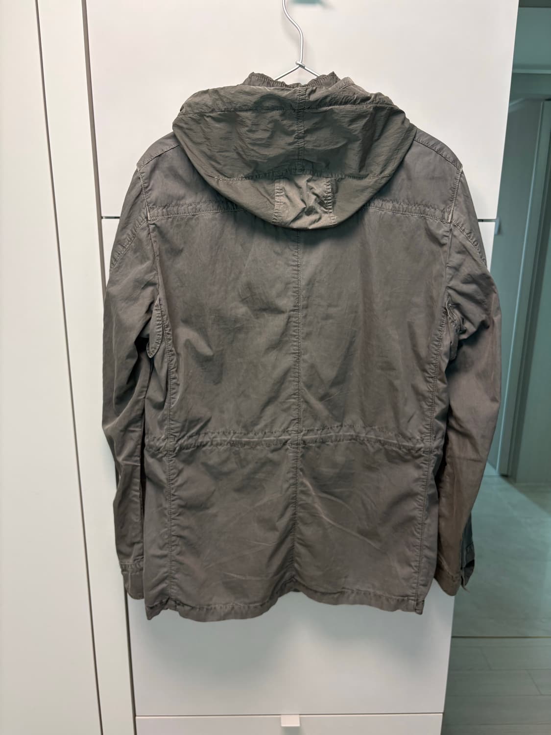 C.P. Company 씨피컴퍼니 후디드 컴뱃 자켓 카키 100사이즈 상품이미지3
