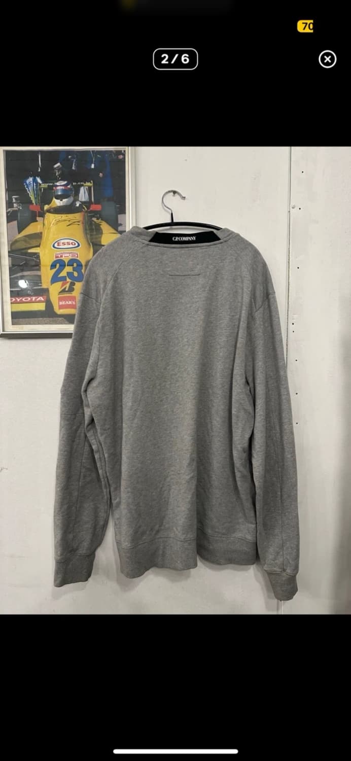 CP 컴퍼니 맨투맨 그레이 XXL 상품이미지2