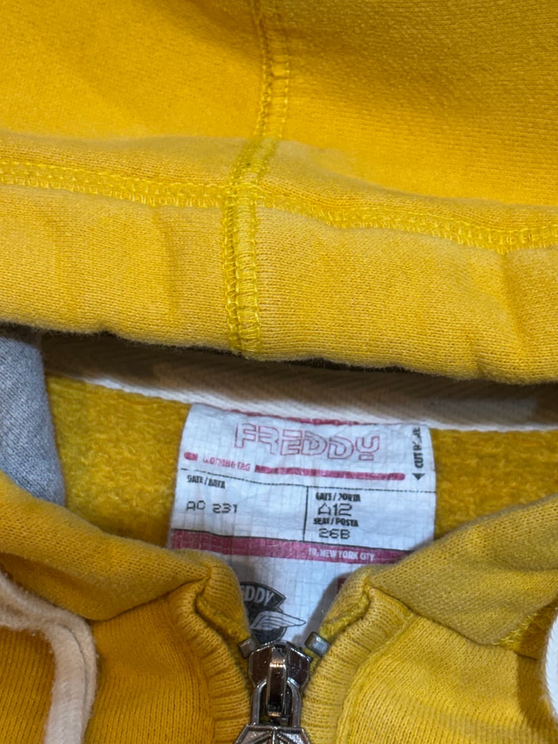 FREDDY 빈티지 후드집업  상품이미지5