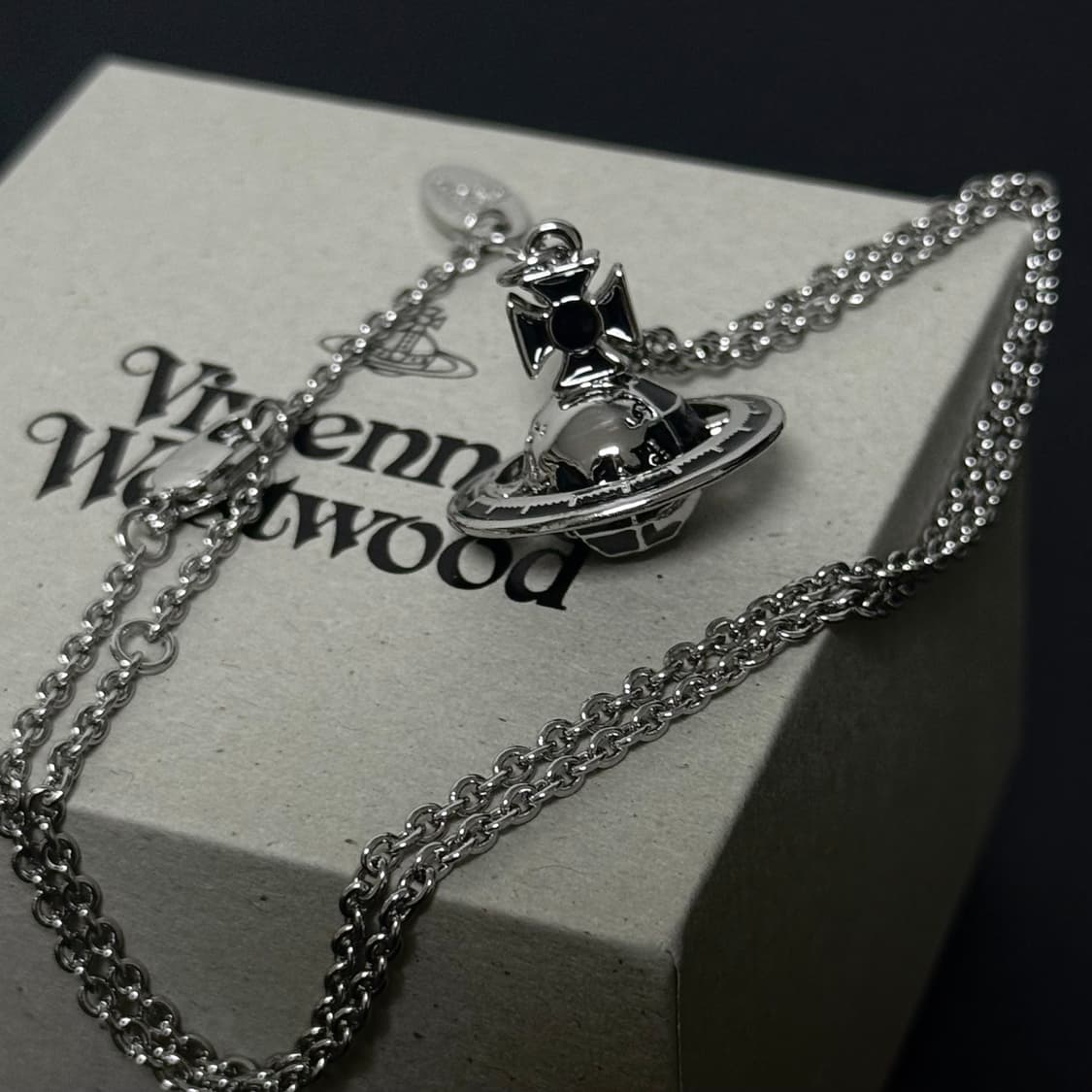 비비안웨스트우드 아카이브 지구본 orb 펜던트 목걸이 상품이미지2