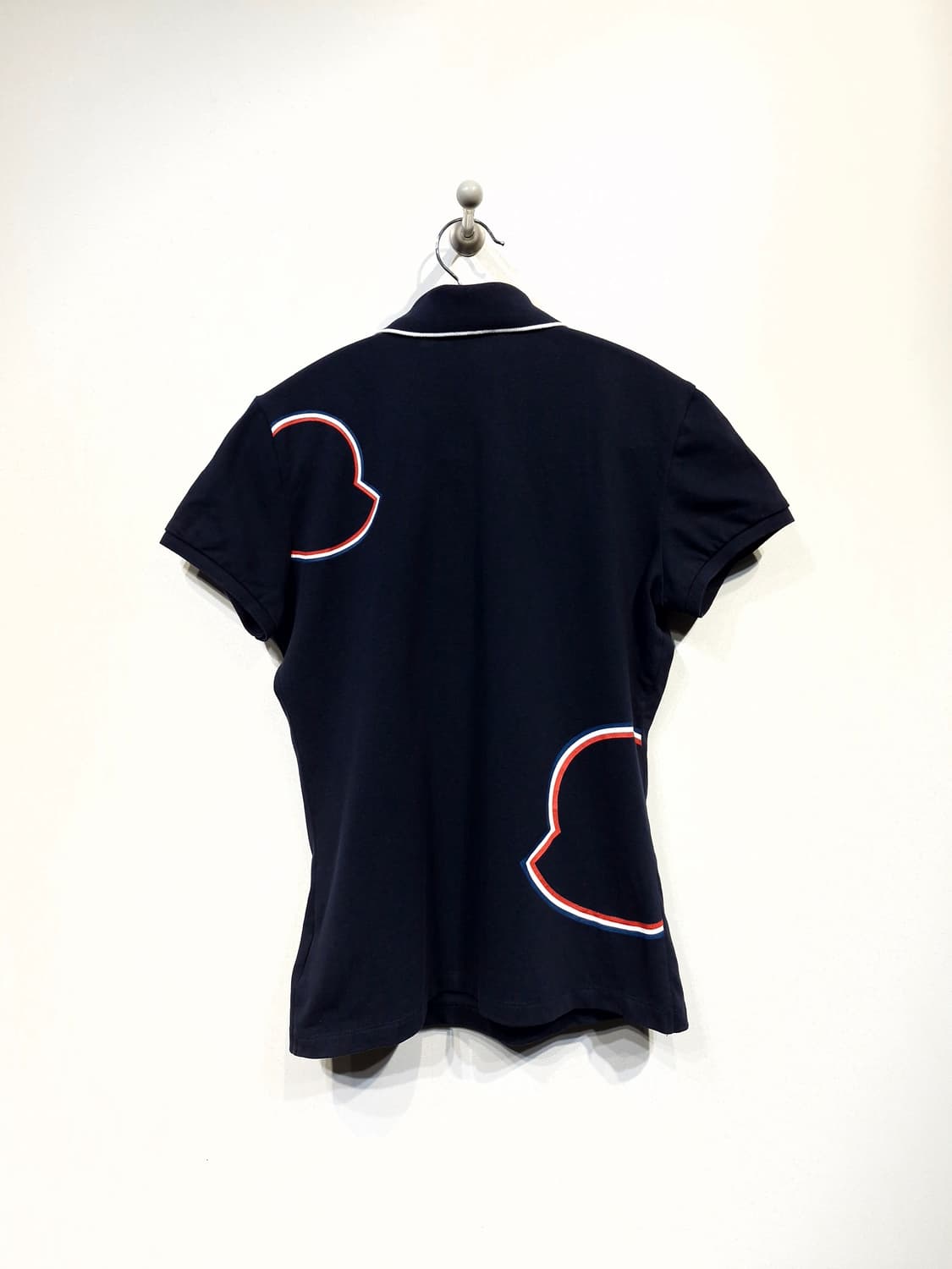 몽클레어(MONCLER)폴로 반팔 티셔츠 네이비 상품이미지2