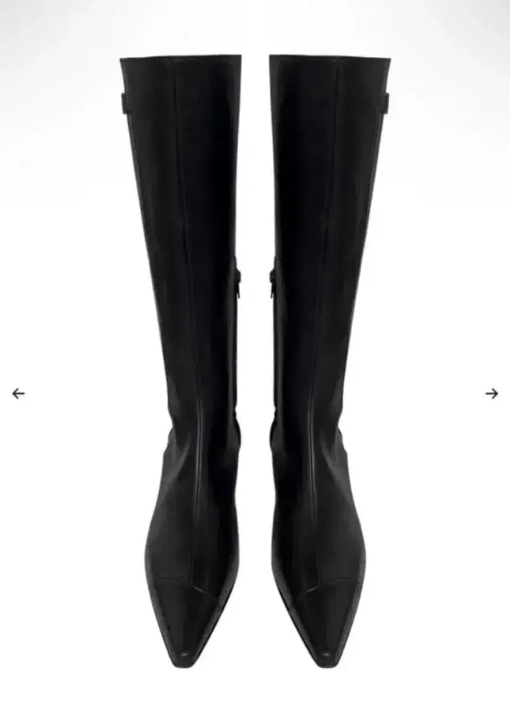 보헤미안서울 메탈 벨티드 롱부츠 metal belted longboots 상품이미지2