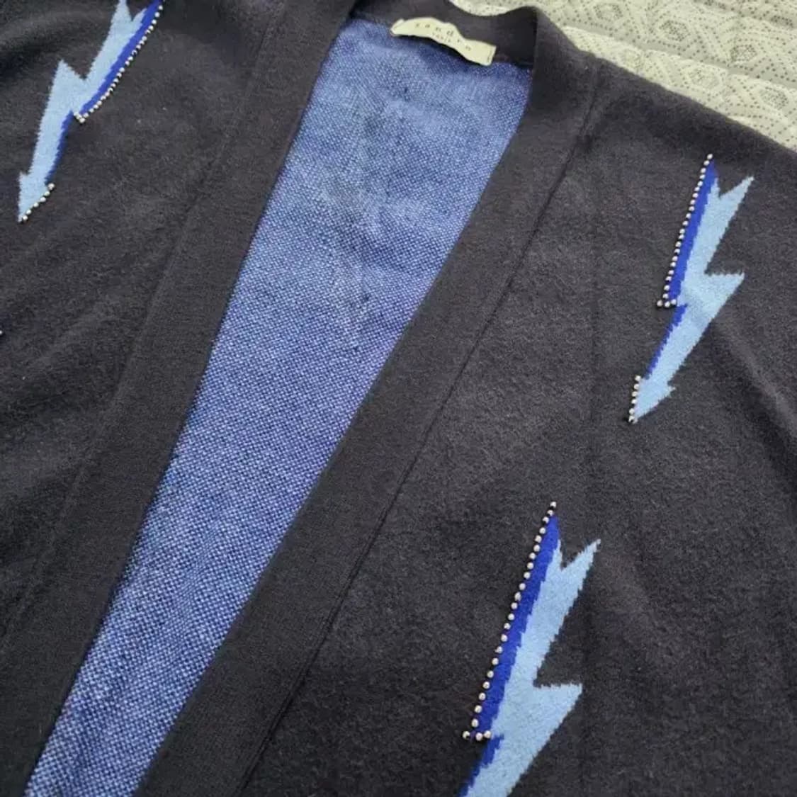 한섬 산드로 SANDRO 가디건 네이비 ~FREE 상품이미지9