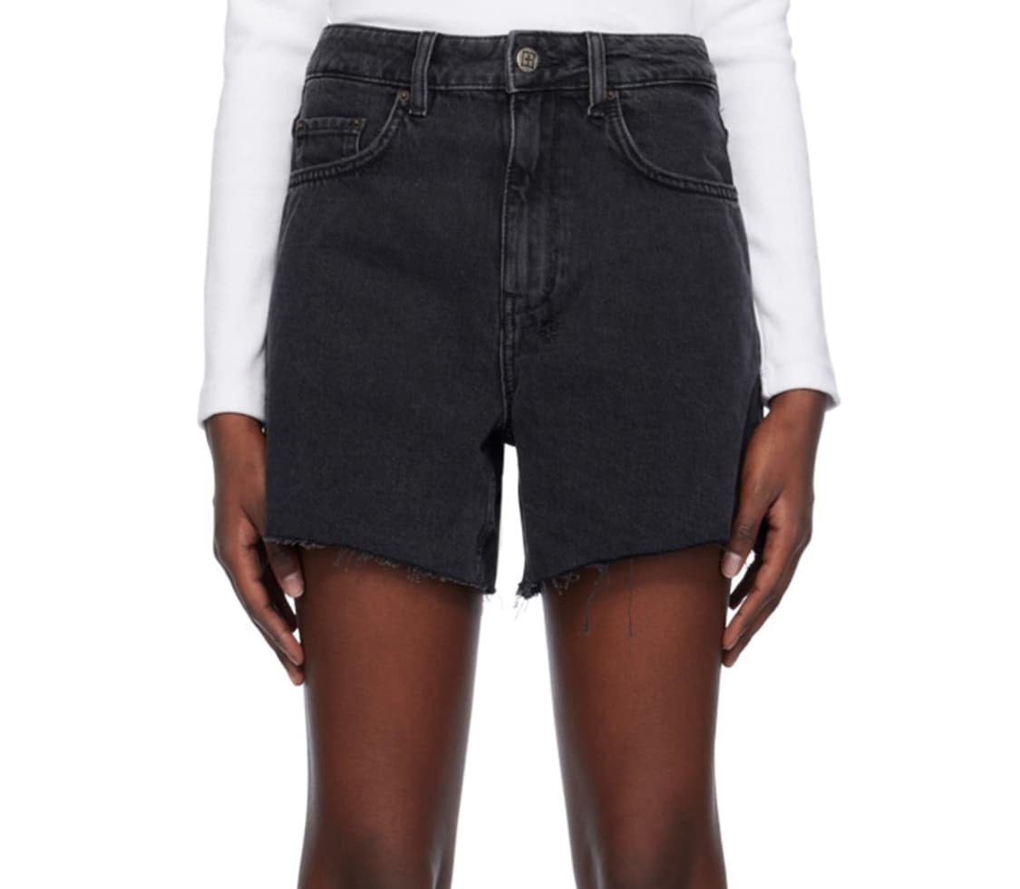 [Ksubi] Black Hi Line Denim Shorts 상품이미지1