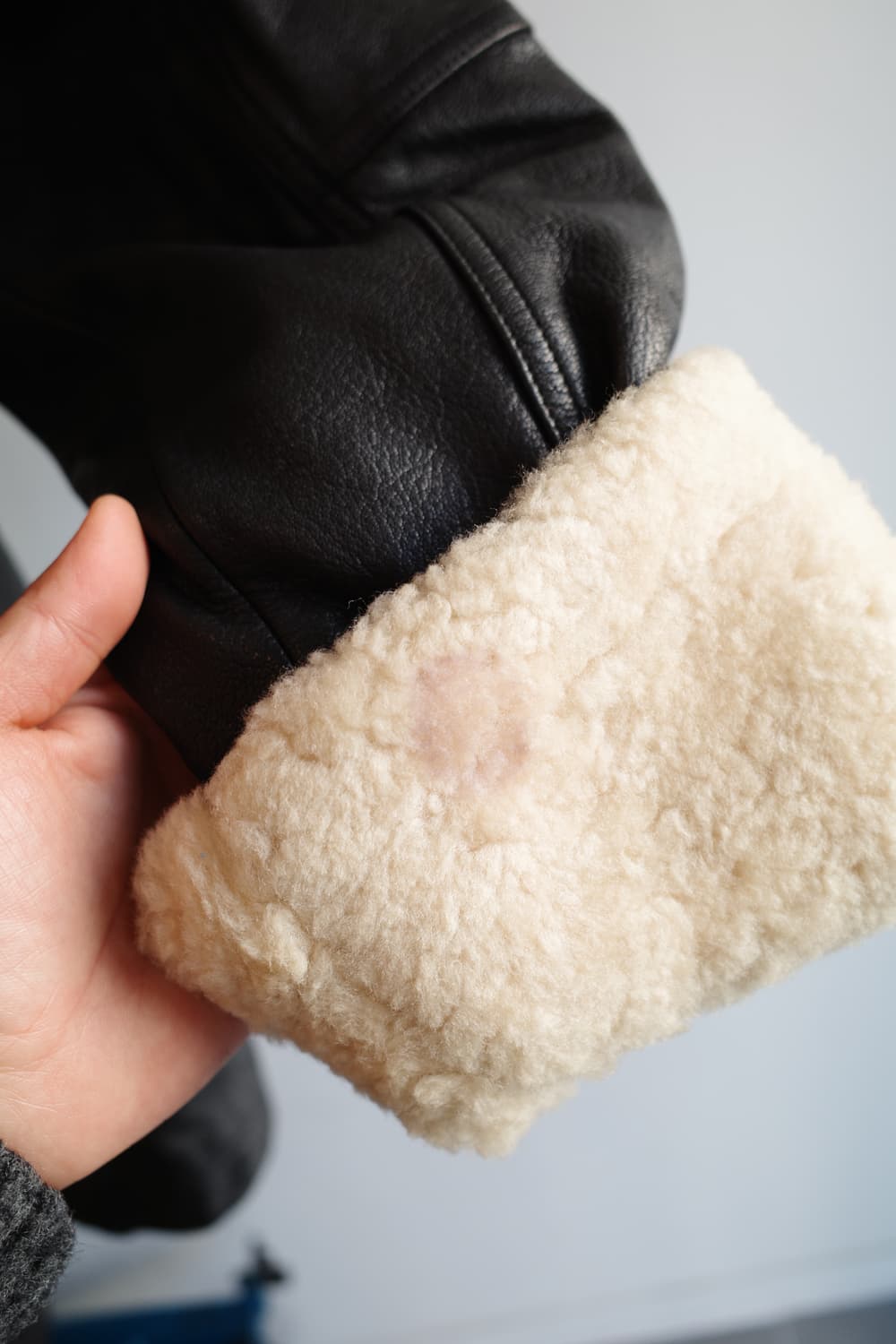 Japan brand 리얼레더 무스탕 상품이미지6