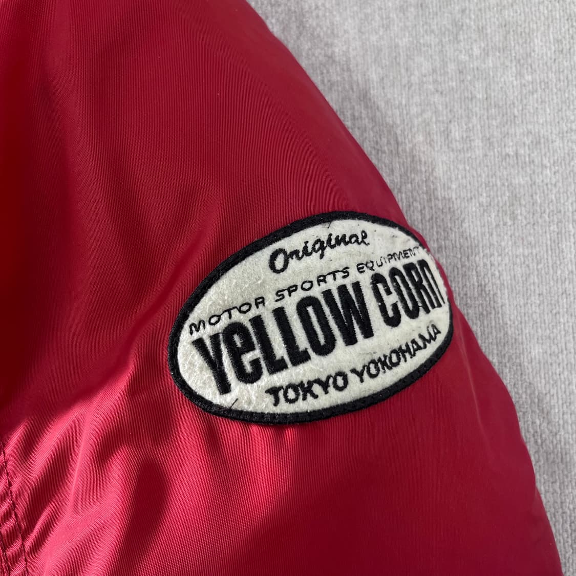 100 옐로우콘 나일론 레이싱 자켓 상품이미지5