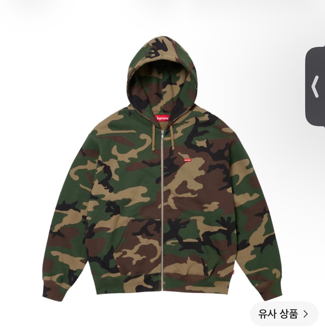 슈프림 스몰 박스 집업 후드 카모 24fw [L] 상품이미지1